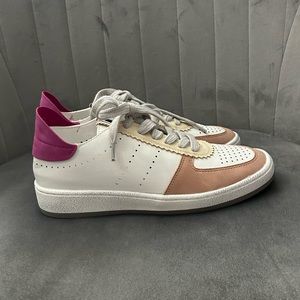 Shushop Solange Sneaker size 6.5 Nude Fuchsia